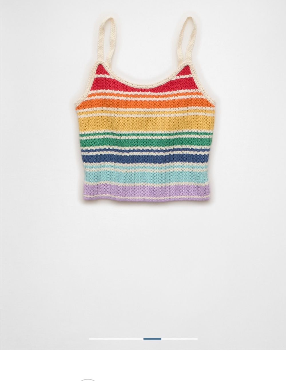 AE knit Tank Top - Rainbow Colors